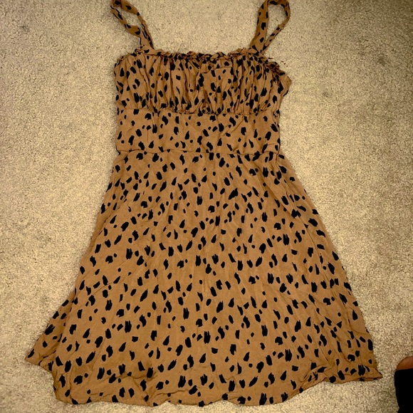 Black print dress - Picture 1 of 2